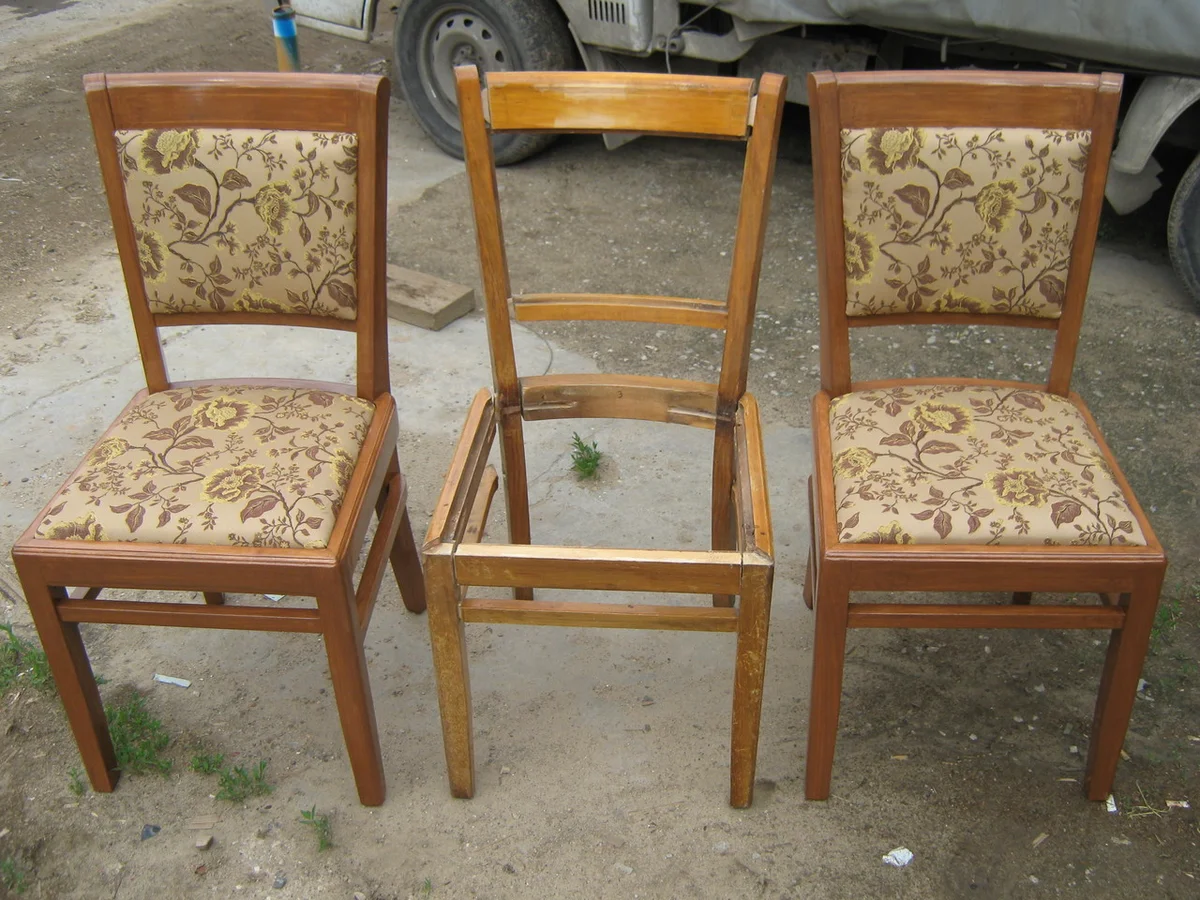 Реконструкция старых стульев